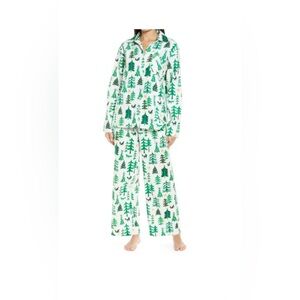 His and Her Bundle Nordstrom Fannel Pajamas Set NWT Men size L and Women size S